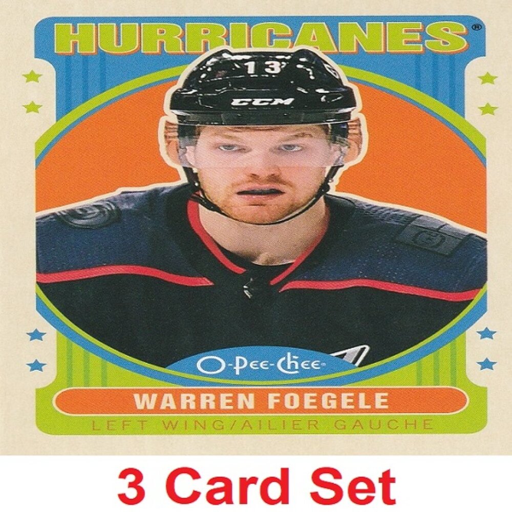 Warren Foegele Hockey Card Collection